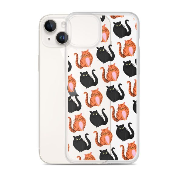 Cute Cat iPhone Clear Case
