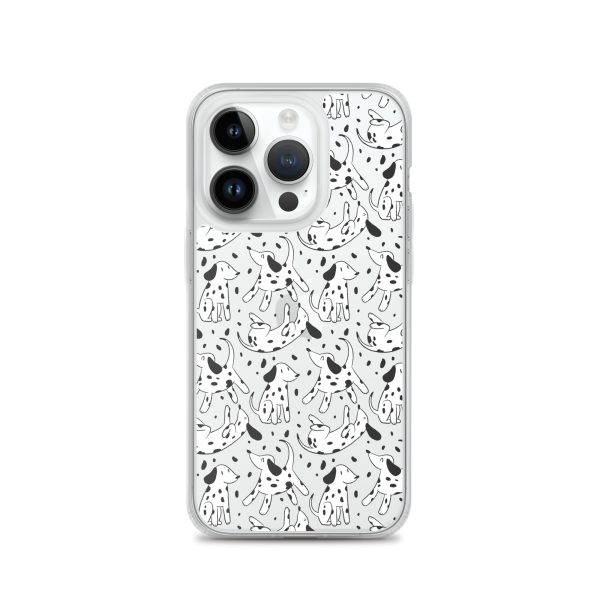 Dalmatian Dog iPhone Clear Case
