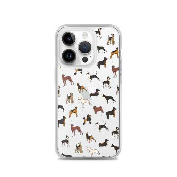 Dog Breeds iPhone Clear Case