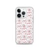Cat Flowers and Hearts iPhone Clear Case