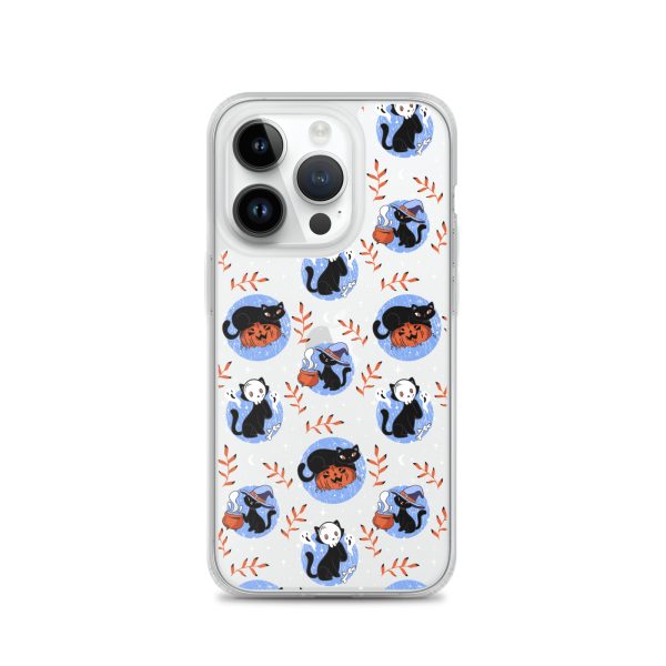 Halloween Cats iPhone Clear Case