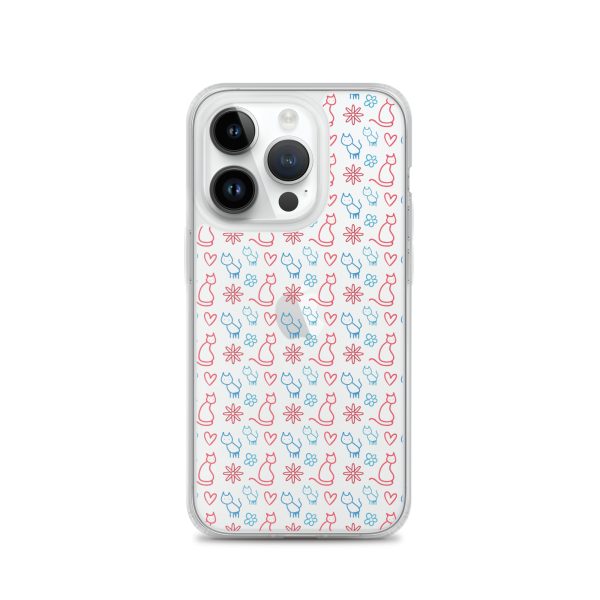 clear-case-for-iphone-iphone-14-pro-case-on-phone-6a1d6fc0b0a86-1.jpg Cats and Flowers iPhone Clear Case