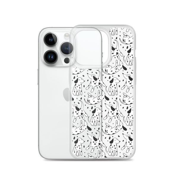 Dalmatian Dog iPhone Clear Case