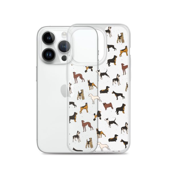 Dog Breeds iPhone Clear Case