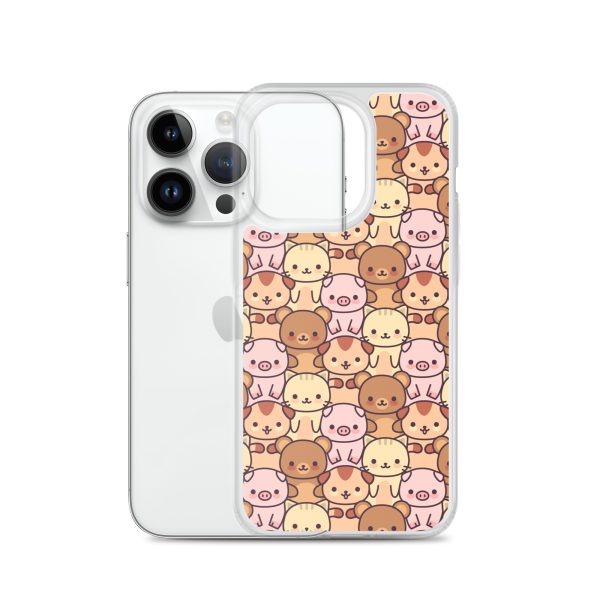 Kawaii Animals iPhone Clear Case