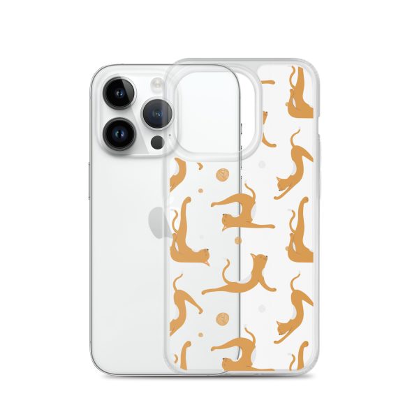Cats and Wool iPhone Clear Case