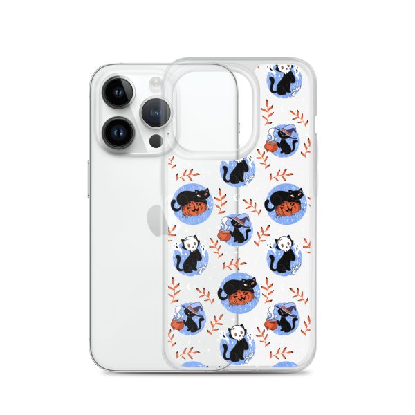 Halloween Cats iPhone Clear Case