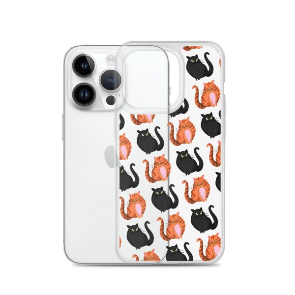 Cute Cat iPhone Clear Case
