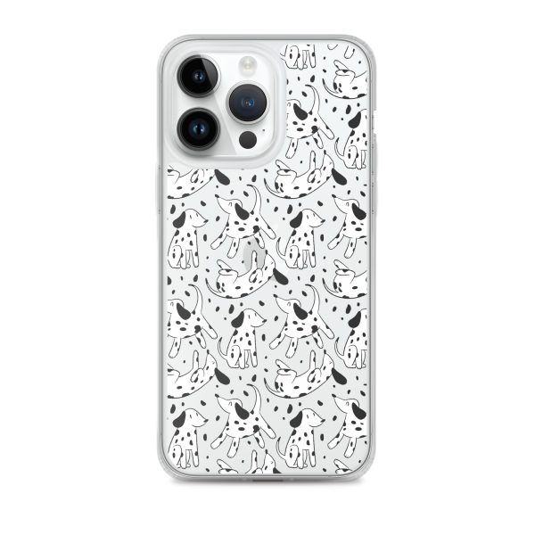 Dalmatian Dog iPhone Clear Case