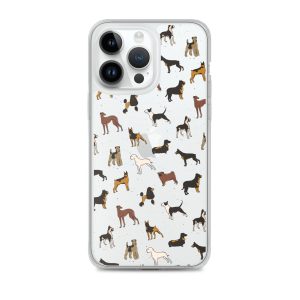 Dog Breeds iPhone Clear Case