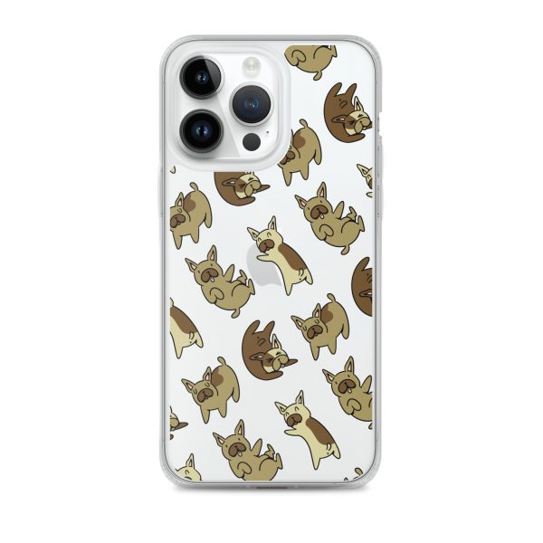 French Bulldog iPhone Clear Case