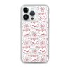 Cat Flowers and Hearts iPhone Clear Case