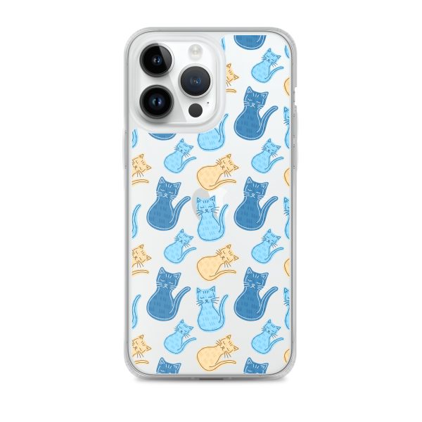 clear-case-for-iphone-iphone-14-pro-max-case-on-phone-6a1d6e8488f22.jpg Cat Cartoon iPhone Clear Case