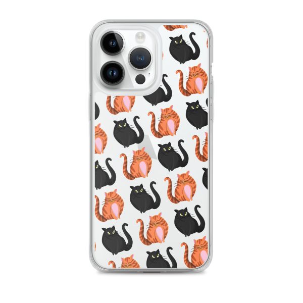 Cute Cat iPhone Clear Case