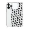 Black Dogs iPhone Clear Case