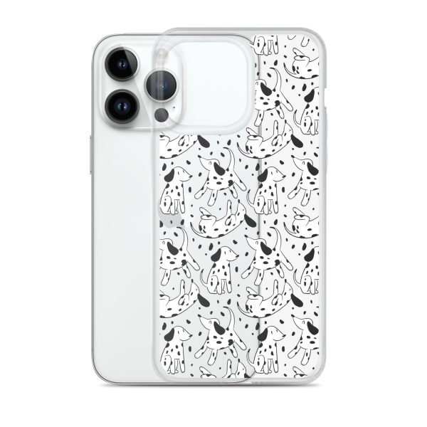 Dalmatian Dog iPhone Clear Case