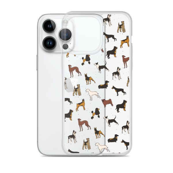 Dog Breeds iPhone Clear Case