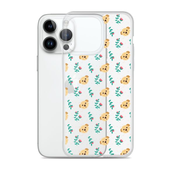 clear-case-for-iphone-iphone-14-pro-max-case-with-phone-6a1d6bd25b48a.jpg Dogs and Flowers iPhone Clear Case