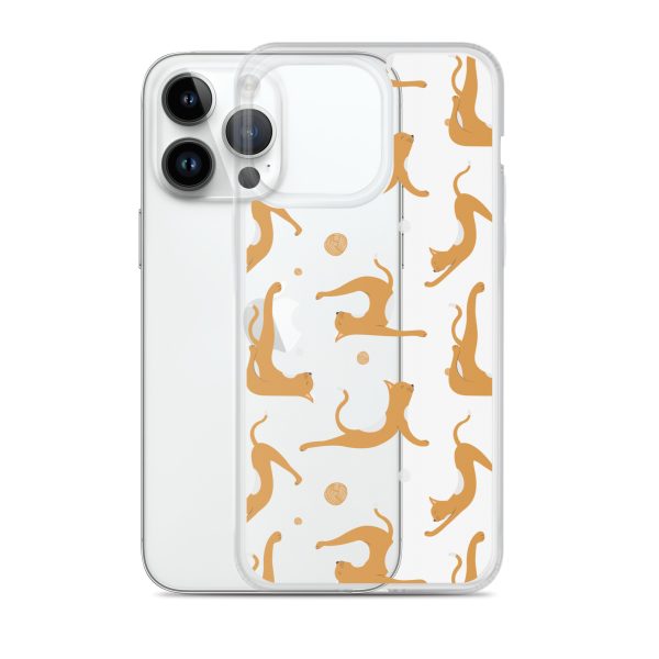 Cats and Wool iPhone Clear Case