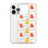 Abstract Colorful Cats iPhone Clear Case