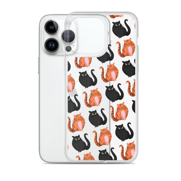 Cute Cat iPhone Clear Case