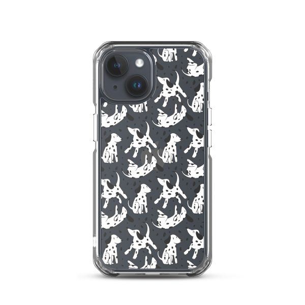 Dalmatian Dog iPhone Clear Case