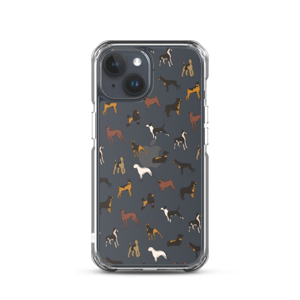 Dog Breeds iPhone Clear Case