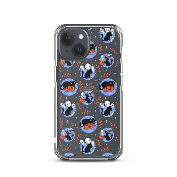 Halloween Cats iPhone Clear Case