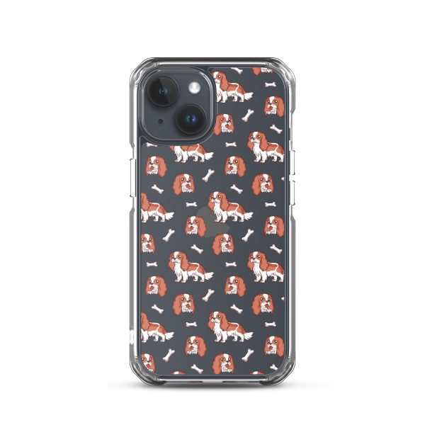 clear-case-for-iphone-iphone-15-case-on-phone-6a1d80d69b893.jpg Cavalier Dog iPhone Clear Case