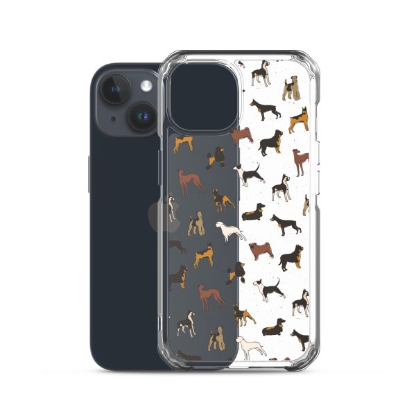 Dog Breeds iPhone Clear Case