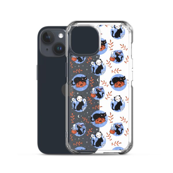 Halloween Cats iPhone Clear Case