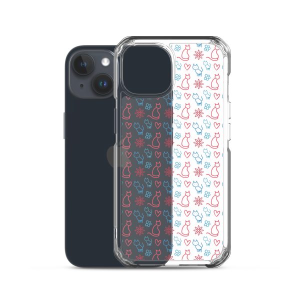 clear-case-for-iphone-iphone-15-case-with-phone-6a1d6fc0b0f25-1.jpg Cats and Flowers iPhone Clear Case