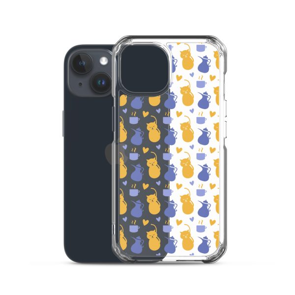 Tea and Cat iPhone Clear Case