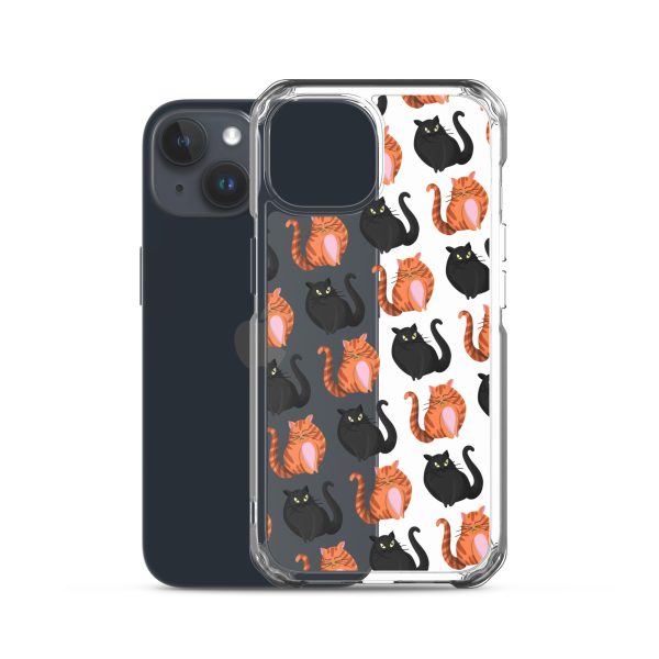 Cute Cat iPhone Clear Case