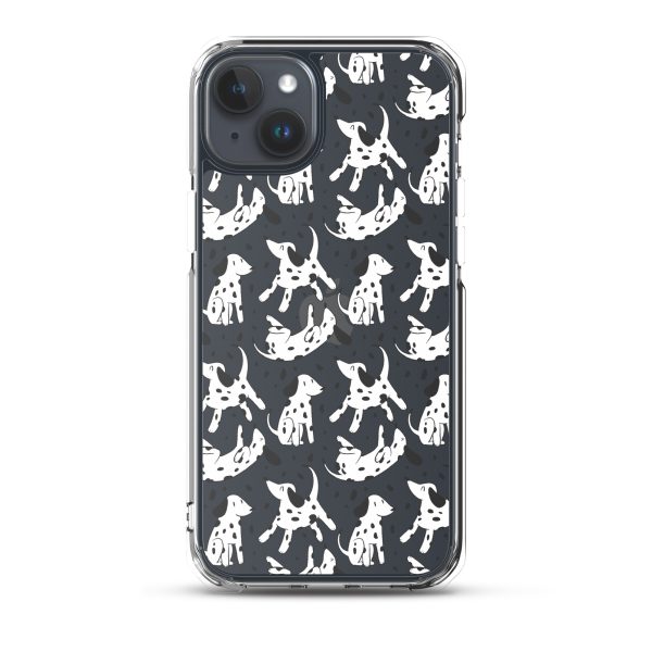 Dalmatian Dog iPhone Clear Case