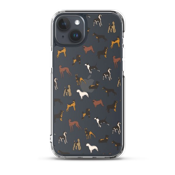 Dog Breeds iPhone Clear Case