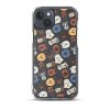 Dog Heads Seamless iPhone Clear Case