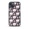 Cat Flowers and Hearts iPhone Clear Case