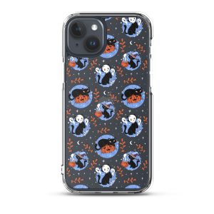 Halloween Cats iPhone Clear Case
