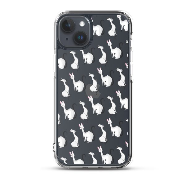 Classy Cats iPhone Clear Case