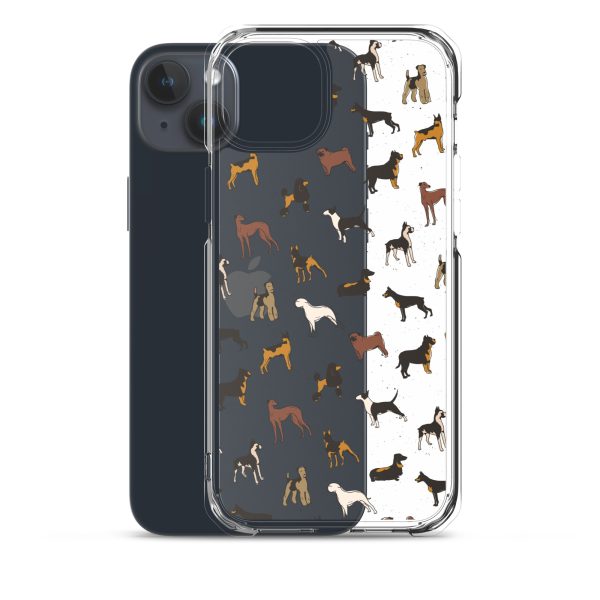 Dog Breeds iPhone Clear Case