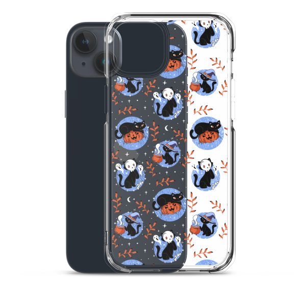 Halloween Cats iPhone Clear Case