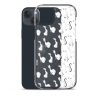Classy Cats iPhone Clear Case