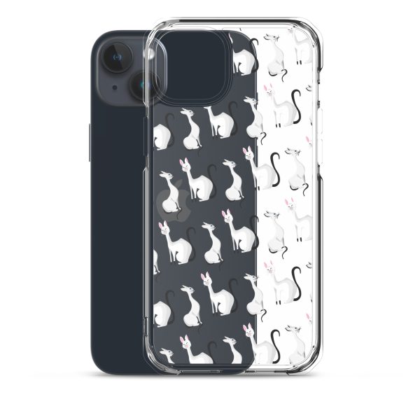 Classy Cats iPhone Clear Case