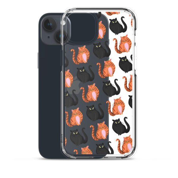Cute Cat iPhone Clear Case