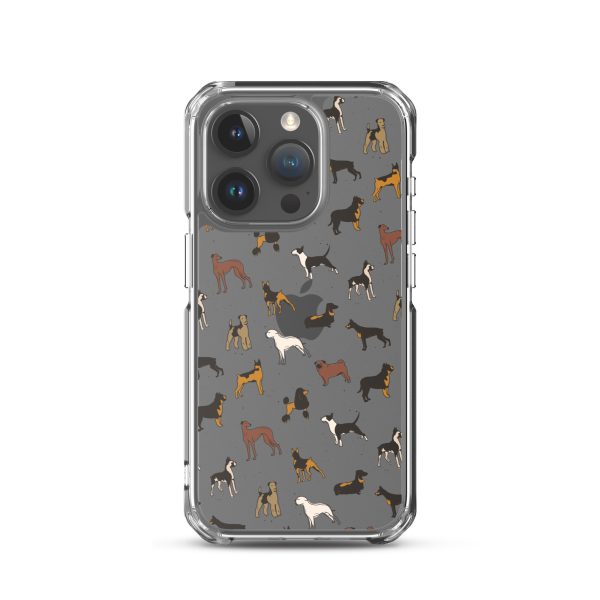 Dog Breeds iPhone Clear Case