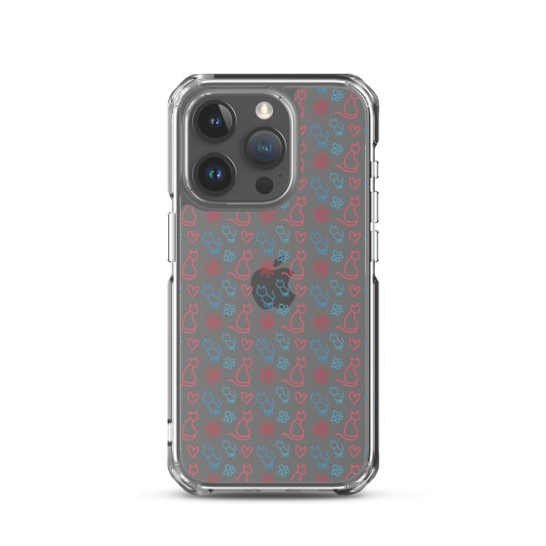 clear-case-for-iphone-iphone-15-pro-case-on-phone-6a1d6fc0b0dfb-1.jpg Cats and Flowers iPhone Clear Case
