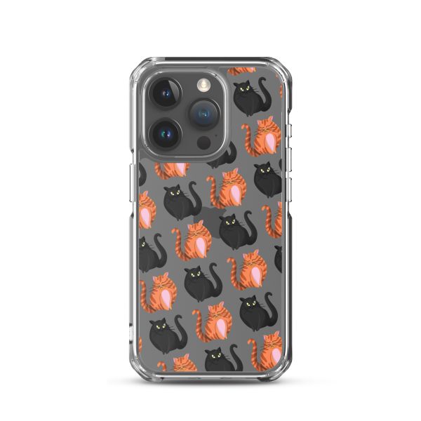 Cute Cat iPhone Clear Case