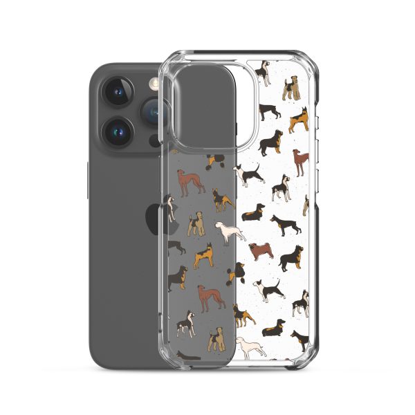 Dog Breeds iPhone Clear Case