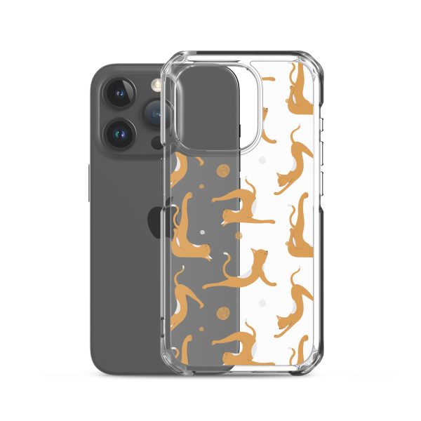 Cats and Wool iPhone Clear Case